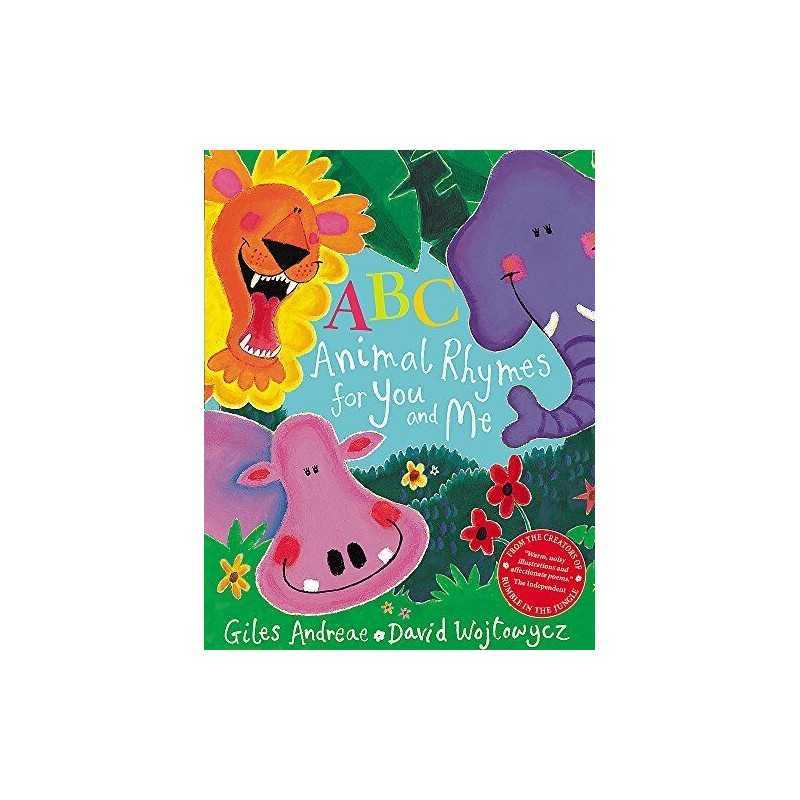 ABC Animal Rhymes for You and Me by Andreae, Giles Paperback Book