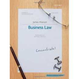 Business Law Concentrate: Law Revision and Study G... by Marson, James Paperback