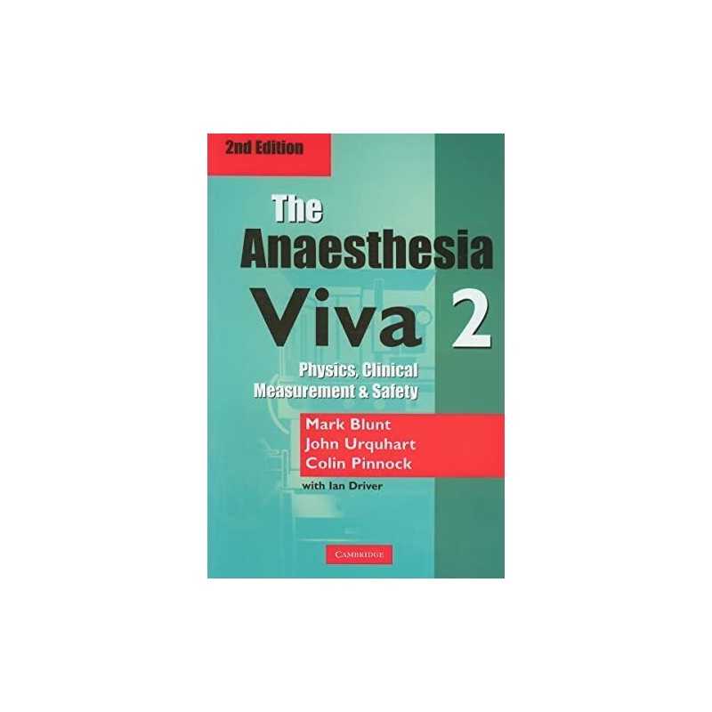 The Anaesthesia Viva 2 by Blunt, Mark Paperback Book