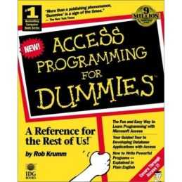 Access Programming For Dummies by Krumm, Rob Paperback Book