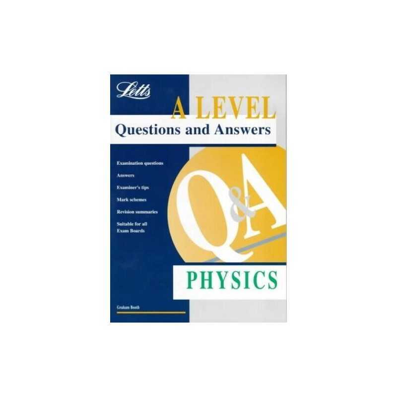 A Level Questions and Answers: Physics by Booth, Graham Paperback Book