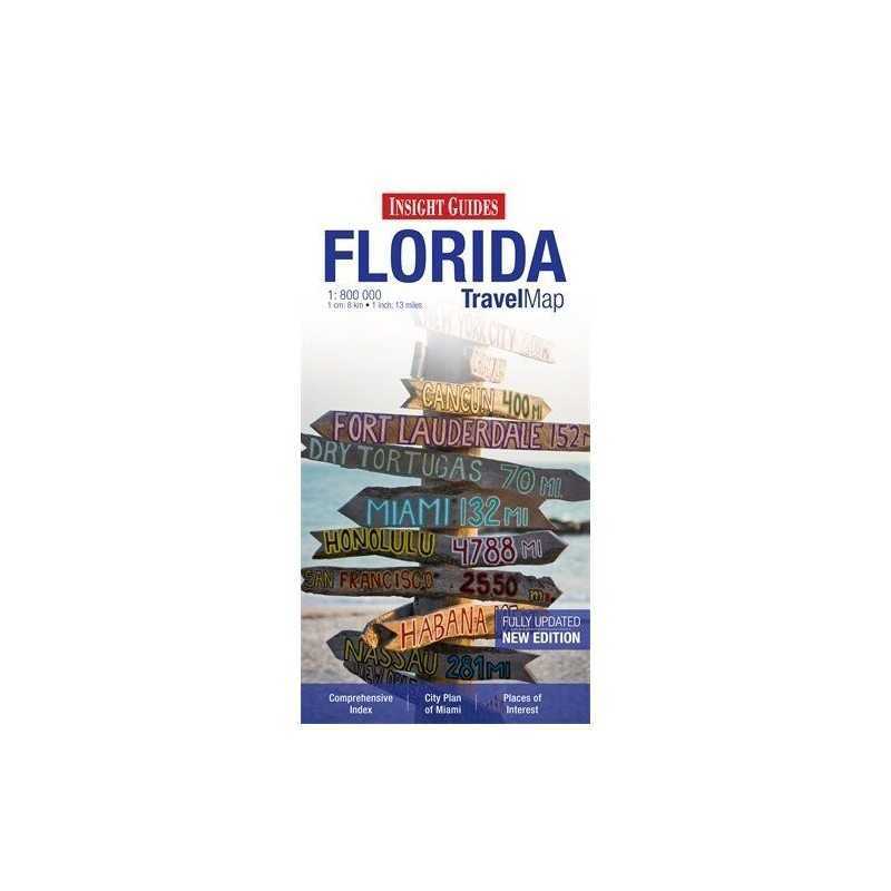 Insight Travel Map: Florida (Insight Travel Maps) by APA Publications Limited