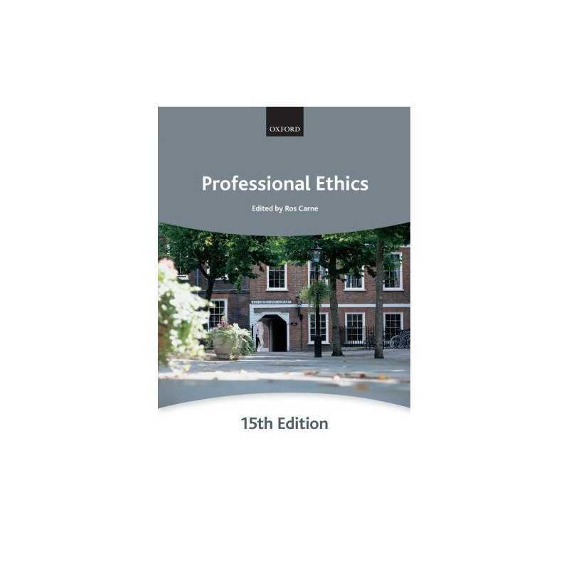 Professional Ethics (Bar Manuals) by Carne, Ros Paperback Book  Fast