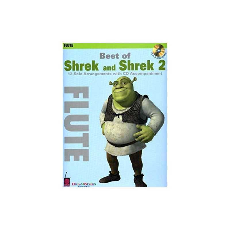 Best of Shrek and Shrek 2: Flute (Book & CD) Paperback Book  Fast