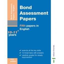 Fifth Papers in English 10-11+ (Bond Assessment Pa... by Lindsay, Sarah Pamphlet