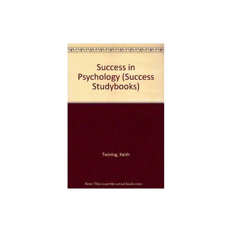 Success in Psychology (Success Studybooks) by o Paperback Book  Fast