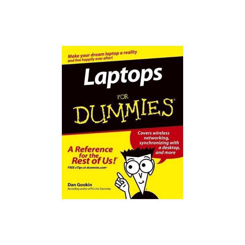 Laptops for Dummies by Gookin, Dan Paperback Book