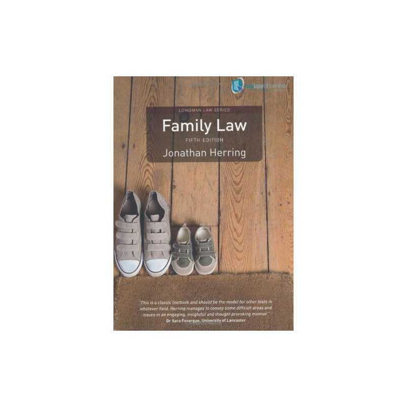Family Law, fifth edition (Longman Law Series) by Herring, Jonathan Paperback