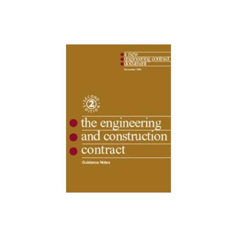 Guidance Notes (The New Engineering Contrac... by Institution of Civil Paperback