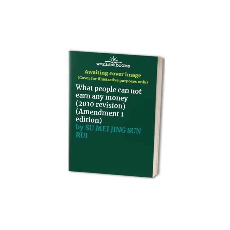 What people can not earn any money ..., SU MEI JING SUN