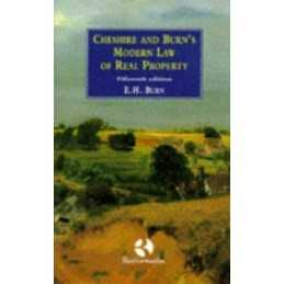 Modern Law of Real Property by Cheshire, G.C. Paperback Book