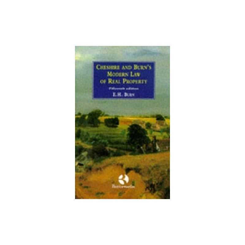 Modern Law of Real Property by Cheshire, G.C. Paperback Book