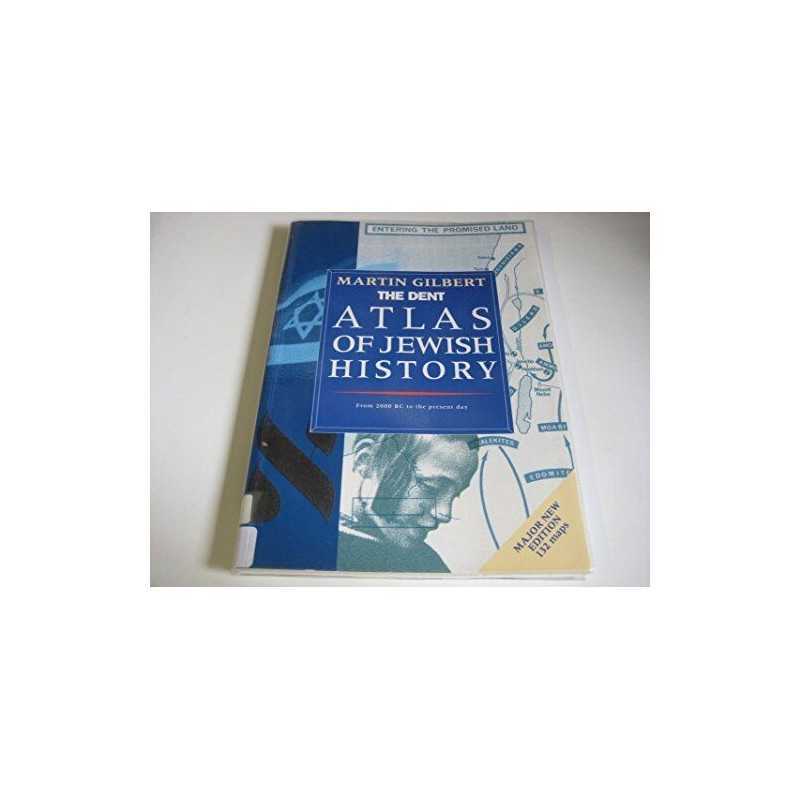 The Dent Atlas of Jewish History by Gilbert, Martin Paperback Book