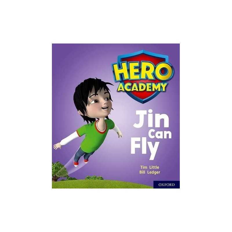 Hero Academy: Oxford Level 1, Lilac Book Band: Jin Can Fly by Little, Tim Book