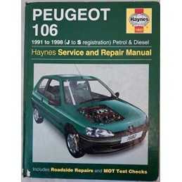 Peugeot 106 Petrol & Diesel 1991 - 1998 (J to S) by Rendle, Steve Hardback Book