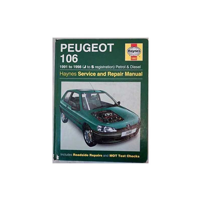 Peugeot 106 Petrol & Diesel 1991 - 1998 (J to S) by Rendle, Steve Hardback Book