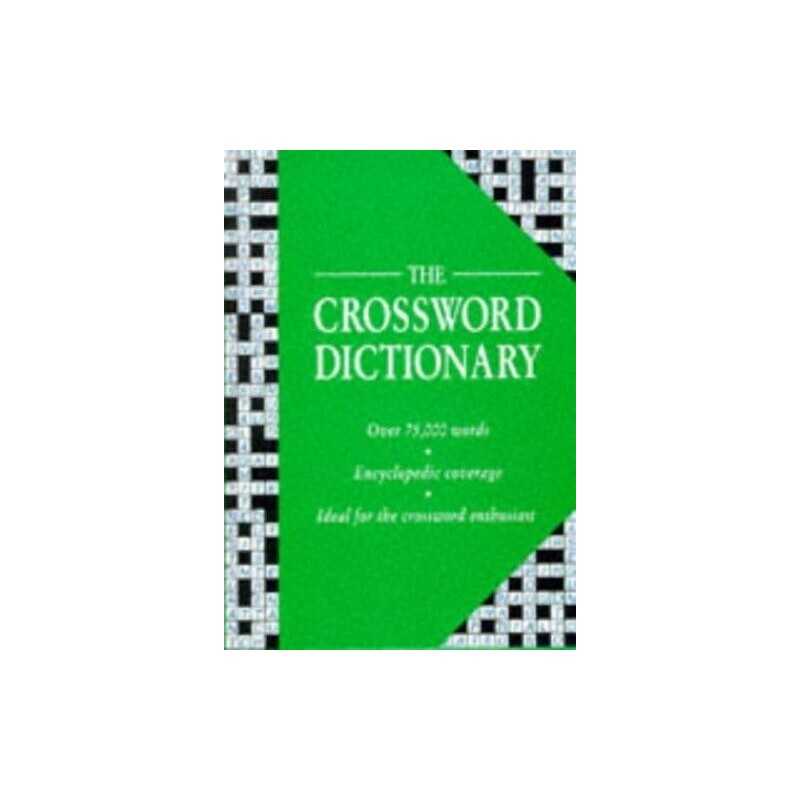 The Hamlyn Crossword Dictionary Hardback Book