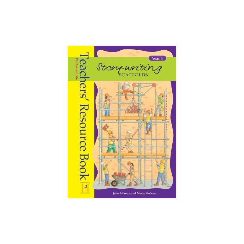Story Writing Scaffolds: Year 4: Resource Book by Maria Roberts Spiral bound The