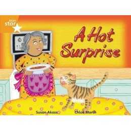 Rigby Star Guided 2 Orange Level, A Hot Surprise Pu... by Akass, Susan Paperback