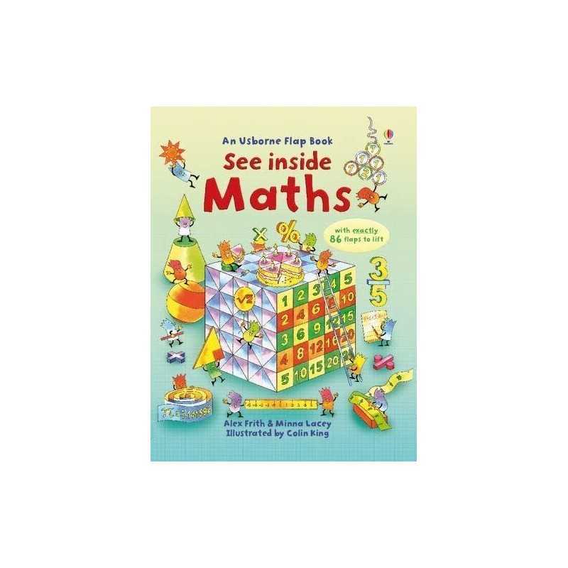 Maths (See Inside) by Minna Lacey Hardback Book