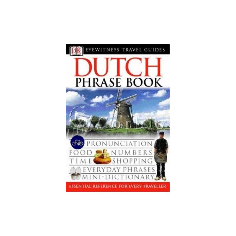 Dutch Phrase Book (Eyewitness Travel Guides Phrase Books) by DK Paperback Book