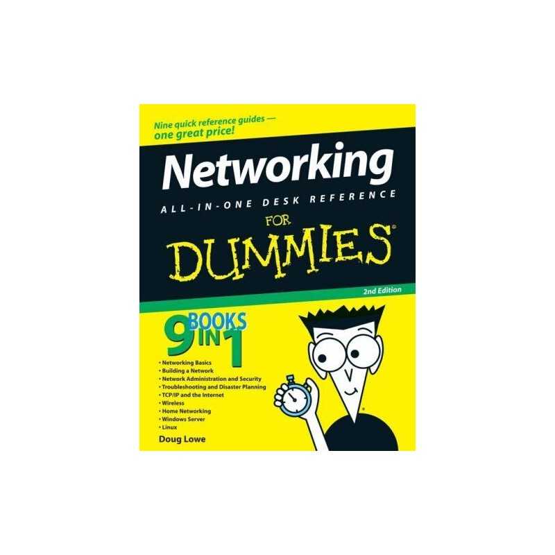 Networking All-in-One Desk Reference For Dummies by Lowe, Doug Paperback Book