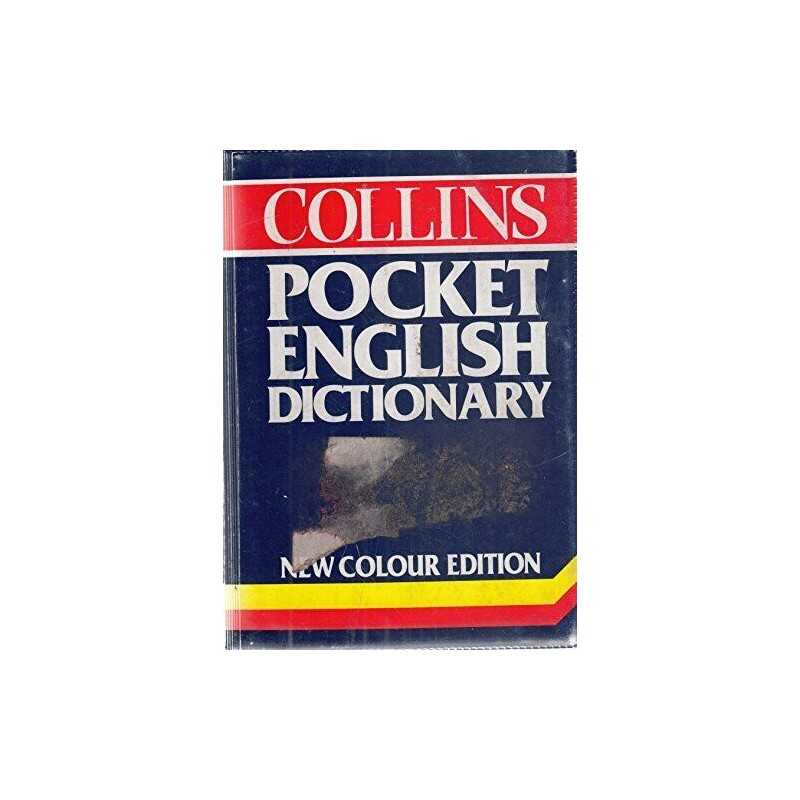 Collins Pocket English Dictionary by unknown Paperback Book