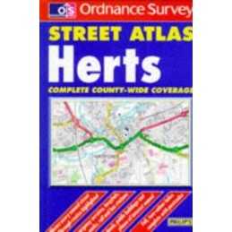 Ordnance Survey Hertfordshire Street Atlas (... by Philip & Son, George Hardback