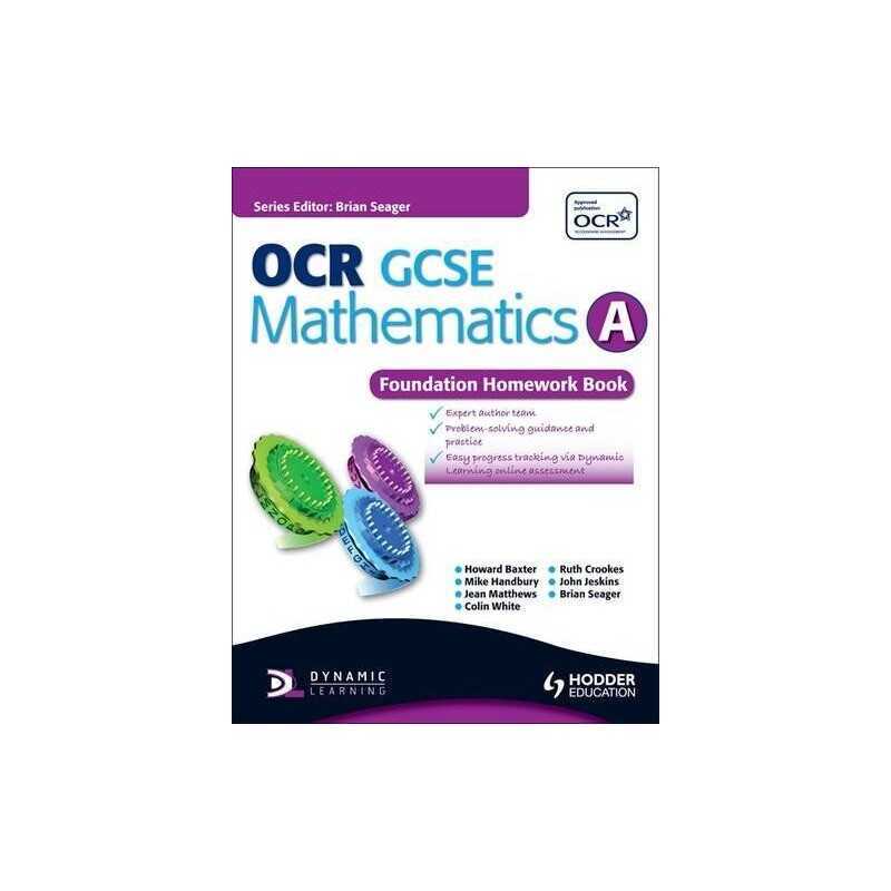 OCR GCSE Mathematics A - Foundation Homework Book ... by Crookes, Ruth Paperback