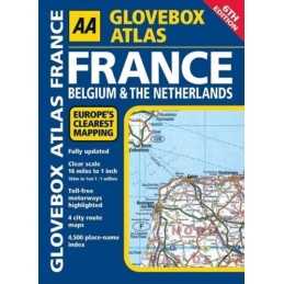 Glovebox Atlas France (AA Atlases and..., AA Publishing