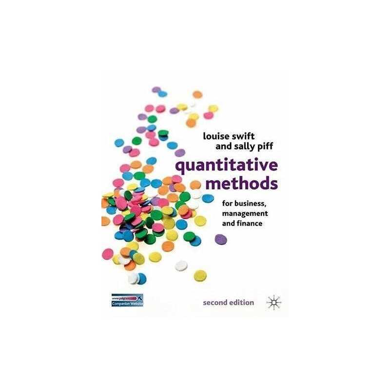 Quantitative Methods for Business, Management and Fi... by Piff, Sally Paperback