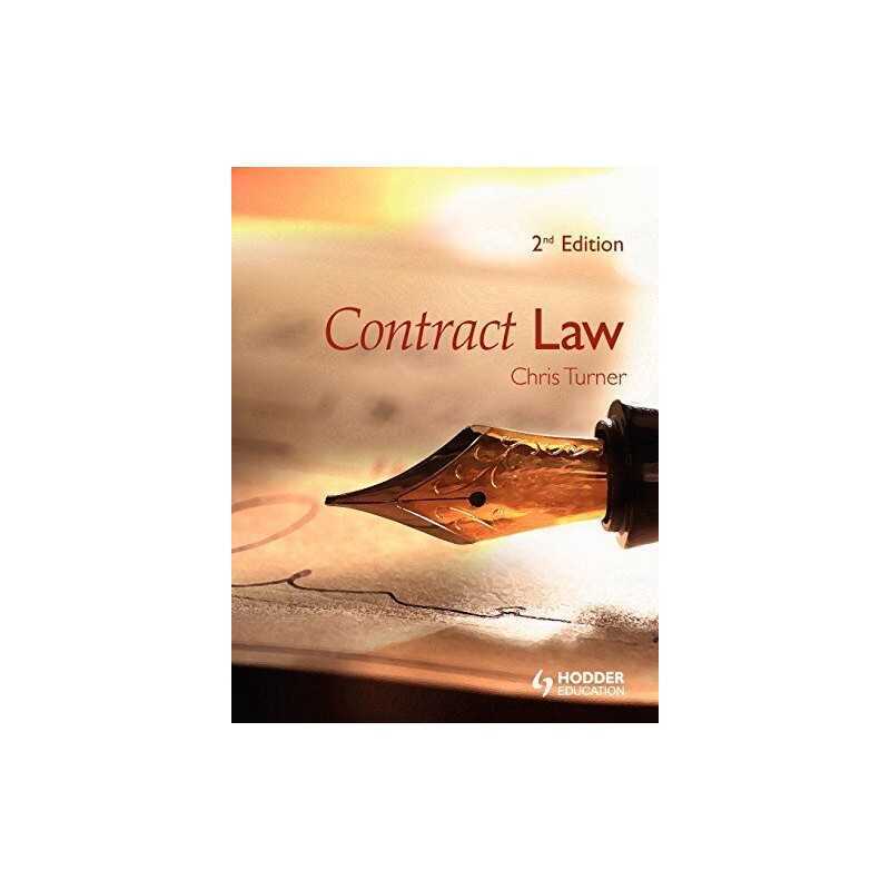 Contract Law, 2nd Edition by Turner, Chris Paperback Book