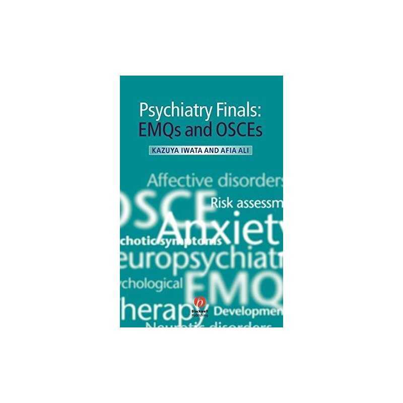 Psychiatry Finals: Emqs and Osces by Iwata, Kazuya Paperback Book  Fast