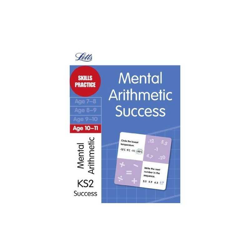 Mental Arithmetic Age 10-11: Skills practice (Letts Key St... by Broadbent, Paul