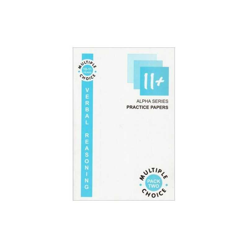 11+ Verbal Reasoning Multiple Choice: Pack 2 (Alpha S.)