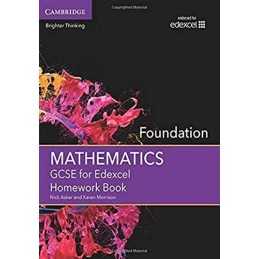 GCSE Mathematics for Edexcel Foundation Homework Book (GCSE Ma... by Asker, Nick