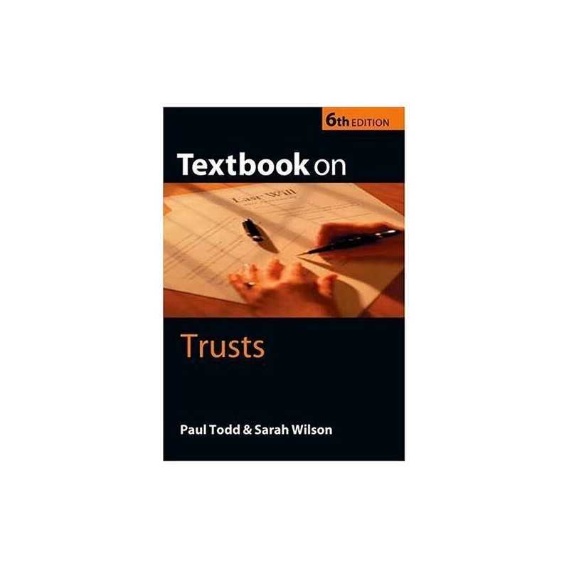 Textbook on Trusts, Wilson, Sarah