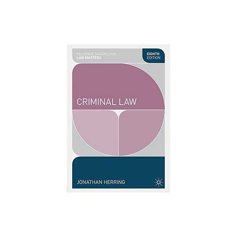 Criminal Law (Palgrave Macmillan Law Masters) by Herring, Jonathan Book The