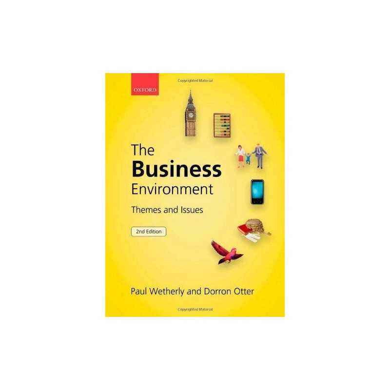 The Business Environment: Themes and Issues Paperback Book