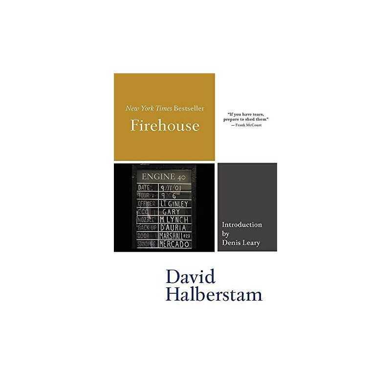 Firehouse by Halberstam, David Paperback Book