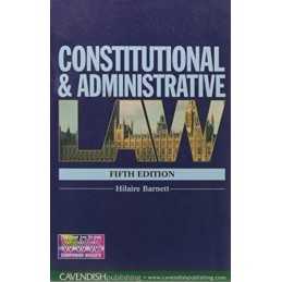 Constitutional & Administrative Law by Hilaire Barnett Paperback Book
