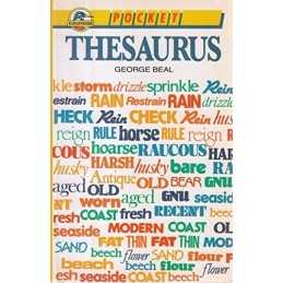 Pocket Thesaurus (Kingfisher pocket books) Paperback Book