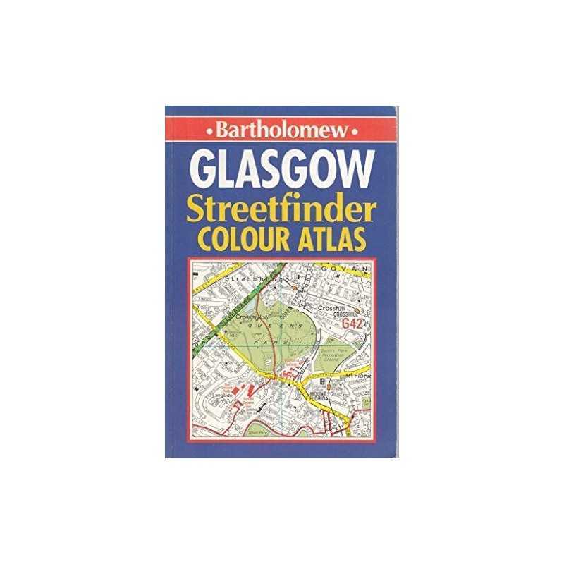Glasgow Streetfinder Colour Atlas