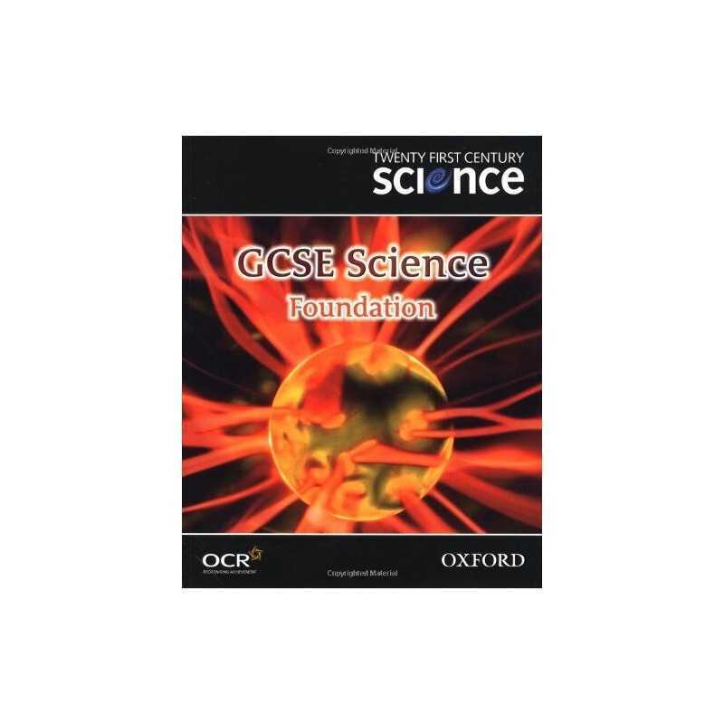GCSE Science Foundation ( 21st Century Scie... by Nuffield Curriculum Paperback