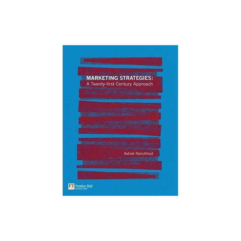 Marketing Strategies: A Twenty-first Century App... by Ranchhod, Ashok Paperback