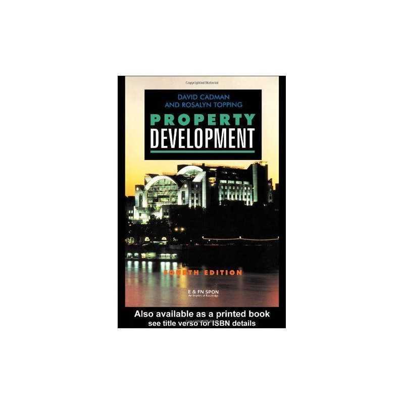 Property Development by Cadman, David Paperback Book