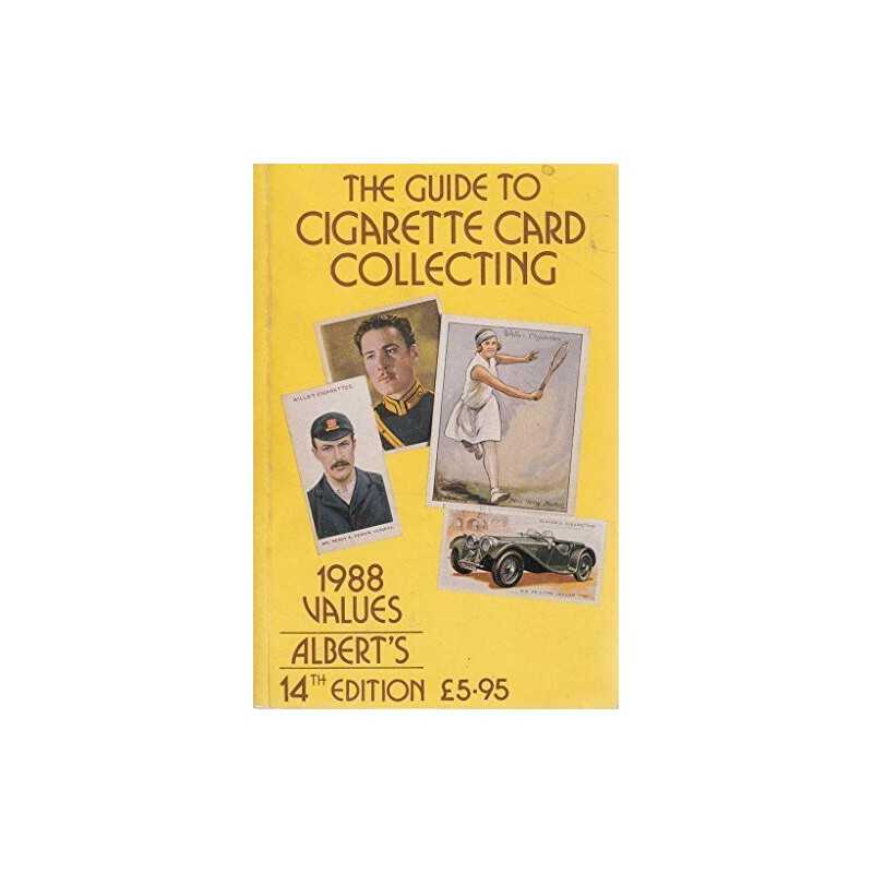 Alberts Guide to Cigarette Card Collecting 1988 Values Paperback Book