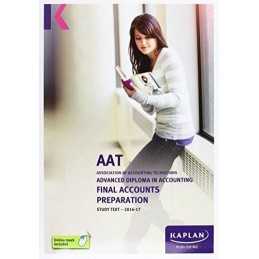 AAT Final Accounts Preparation - Study Text