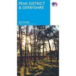 Tour Peak District & Derbyshire (OS Tour Map) by Ordnance Survey Book