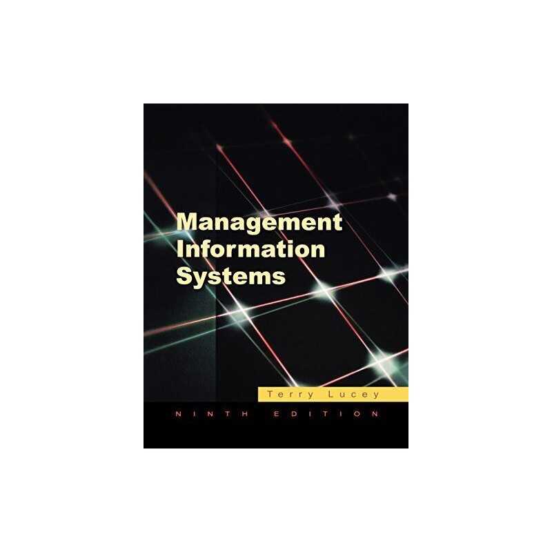 Management Information Systems, Lucey, Terry